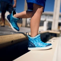 Kids XTRATUF Kids Guy Harvey Collection|Kids Ankle Deck Boots|Little Kids Ankle Deck Boot Guy Harvey