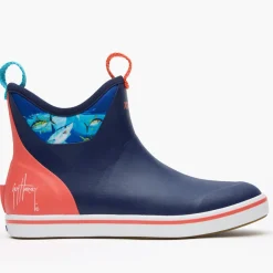 XTRATUF Sport Fishing|All Boots|Men's 6 in Ankle Deck Boot Guy Harvey