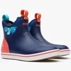 XTRATUF Sport Fishing|All Boots|Men's 6 in Ankle Deck Boot Guy Harvey