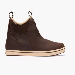 XTRATUF Work|Sport Fishing|Men's 6 in Leather Ankle Deck Boot
