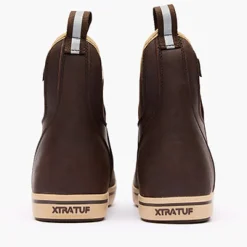 XTRATUF Work|Sport Fishing|Men's 6 in Leather Ankle Deck Boot