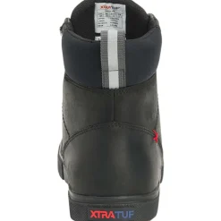 XTRATUF Sport Fishing|Leather|Men's 6 in Leather Lace Ankle Deck Boot
