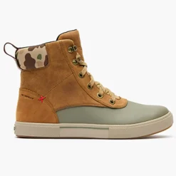 XTRATUF Sport Fishing|Leather|Men's 6 in Leather Lace Ankle Deck Boot