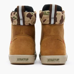 XTRATUF Sport Fishing|Leather|Men's 6 in Leather Lace Ankle Deck Boot