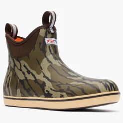 XTRATUF Sport Fishing|All Boots|Men's 6 in Mossy Oak™ Bottomland Ankle Deck Boot