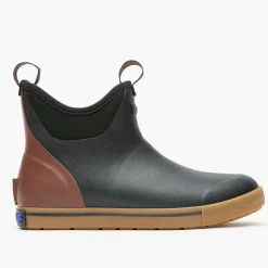 XTRATUF All Boots|Deck Boots|Men's Camp Fleece Lined 6 in Ankle Deck Boot