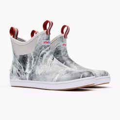 XTRATUF Sport Fishing|All Boots|Men's Mossy Oak Elements® 6 in Ankle Deck Boot