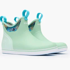 Women XTRATUF Lifestyle|Sport Fishing|Women's 6 in Ankle Deck Boot Guy Harvey