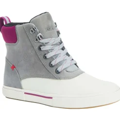 Women XTRATUF Work|Sport Fishing|Women's 6 in Leather Lace Ankle Deck Boot