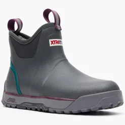Women XTRATUF Deck Boots|Insulated|Women's Ice Fleece Lined Ankle Deck Boot