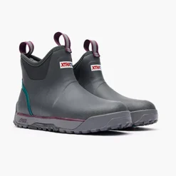 Women XTRATUF Deck Boots|Insulated|Women's Ice Fleece Lined Ankle Deck Boot