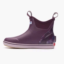 Women XTRATUF Sport Fishing|Deck Boots|Women's Trolling Pack Fleece Lined Ankle Deck Boot